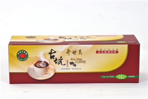 奇世美-三合一咖啡(古坑風味)/30包入/盒